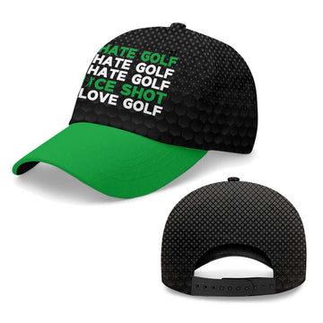 I Hat Golf Nice Shot Baseball Cap