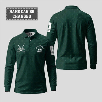 This is How I Roll Golf Long Sleeve Polo