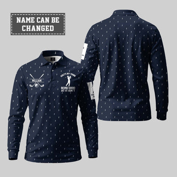 Golf’s my thing Long Sleeve Polo