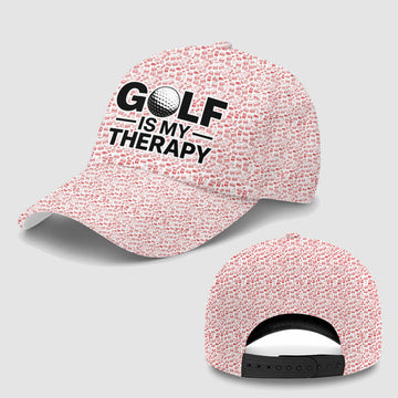 Golf Is My Therapy Baseball Cap