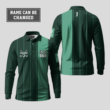 Golf Dad Long Sleeve Polo