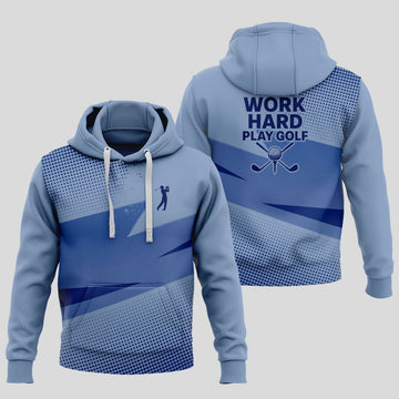 Work Hard Play Golf Hoodie