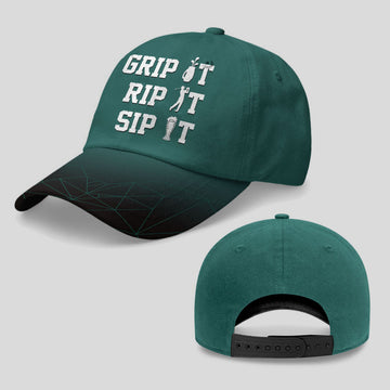 Grip It and Sip It Baseball Cap