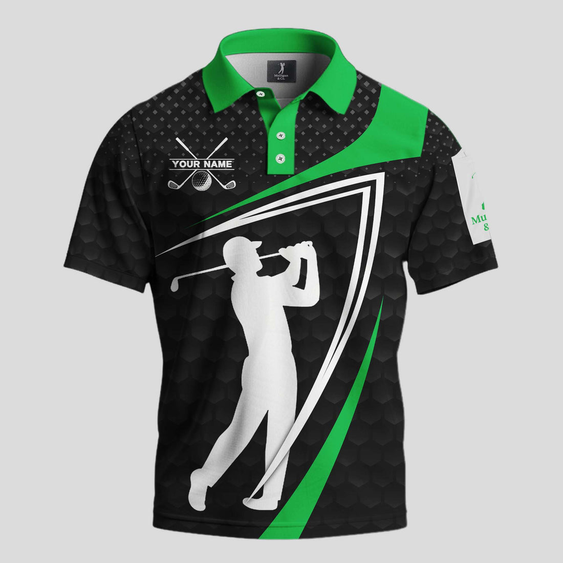 I Hate Golf Nice Shot Polo Shirt
