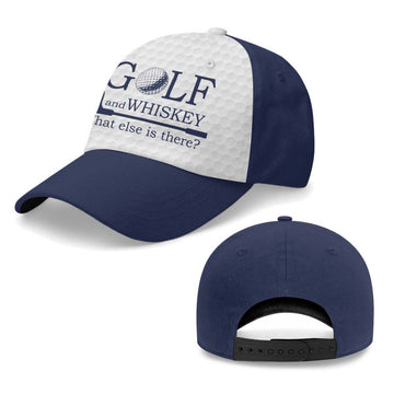 Golf And Whiskey What Else Is There Baseball Cap