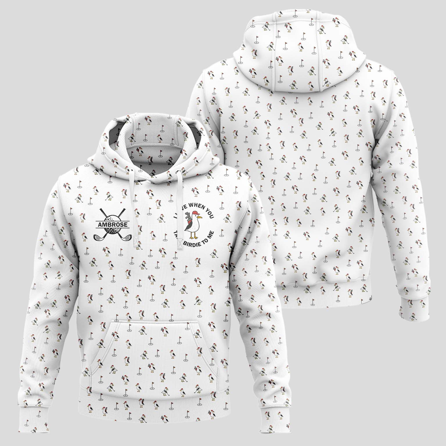 I Love When You Talk Birdie To Me Hoodie