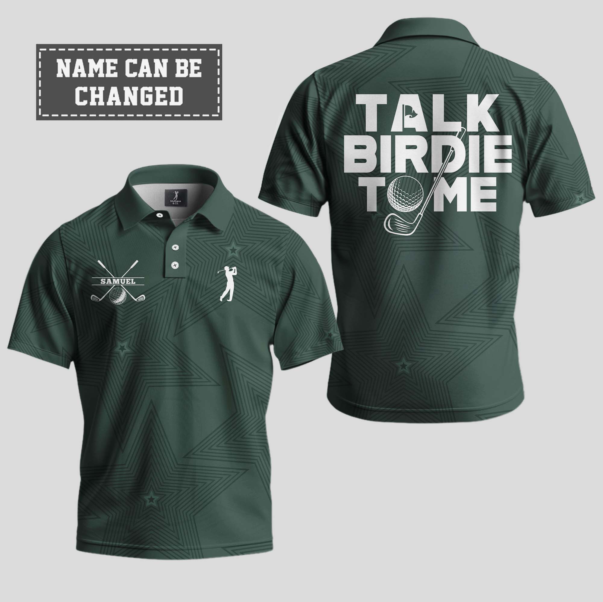 Talk Birdie To Me Polo Shirt 2