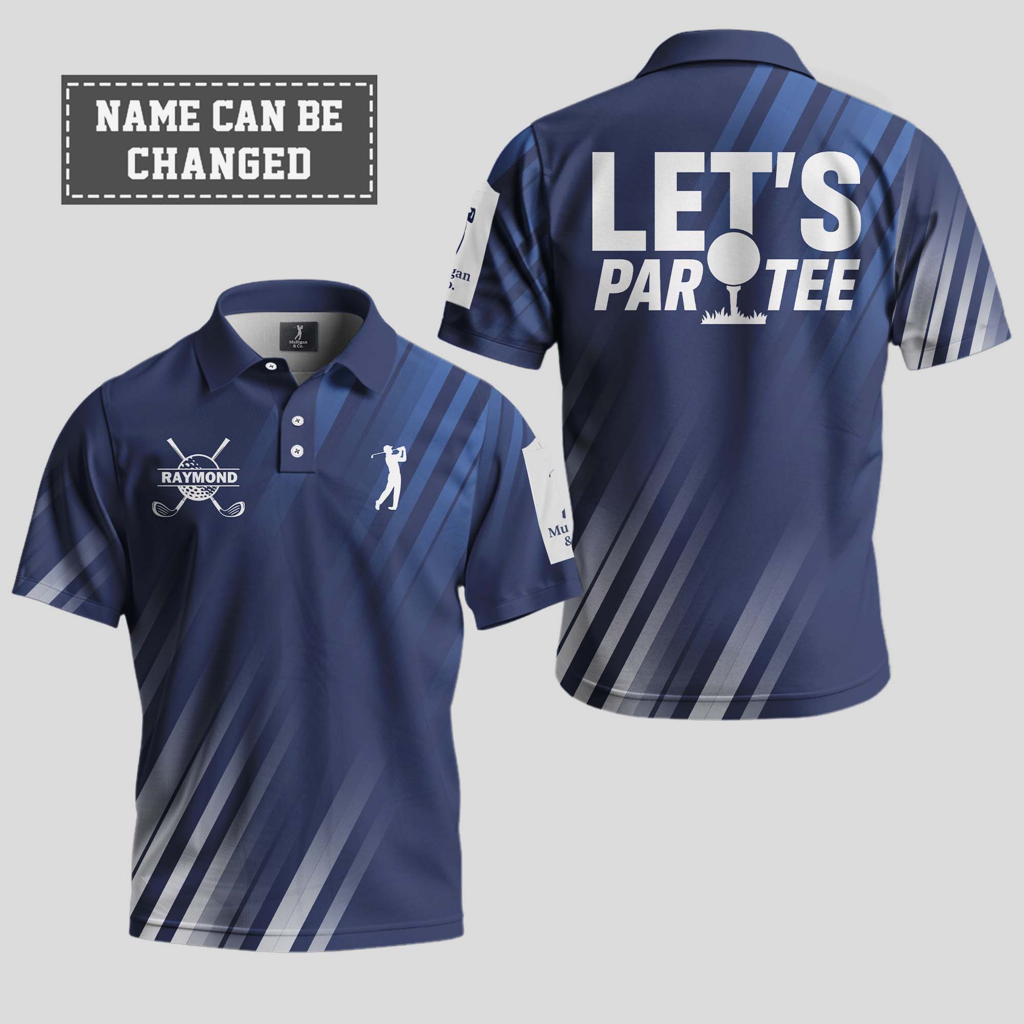 Let's Par Tee Polo Shirt