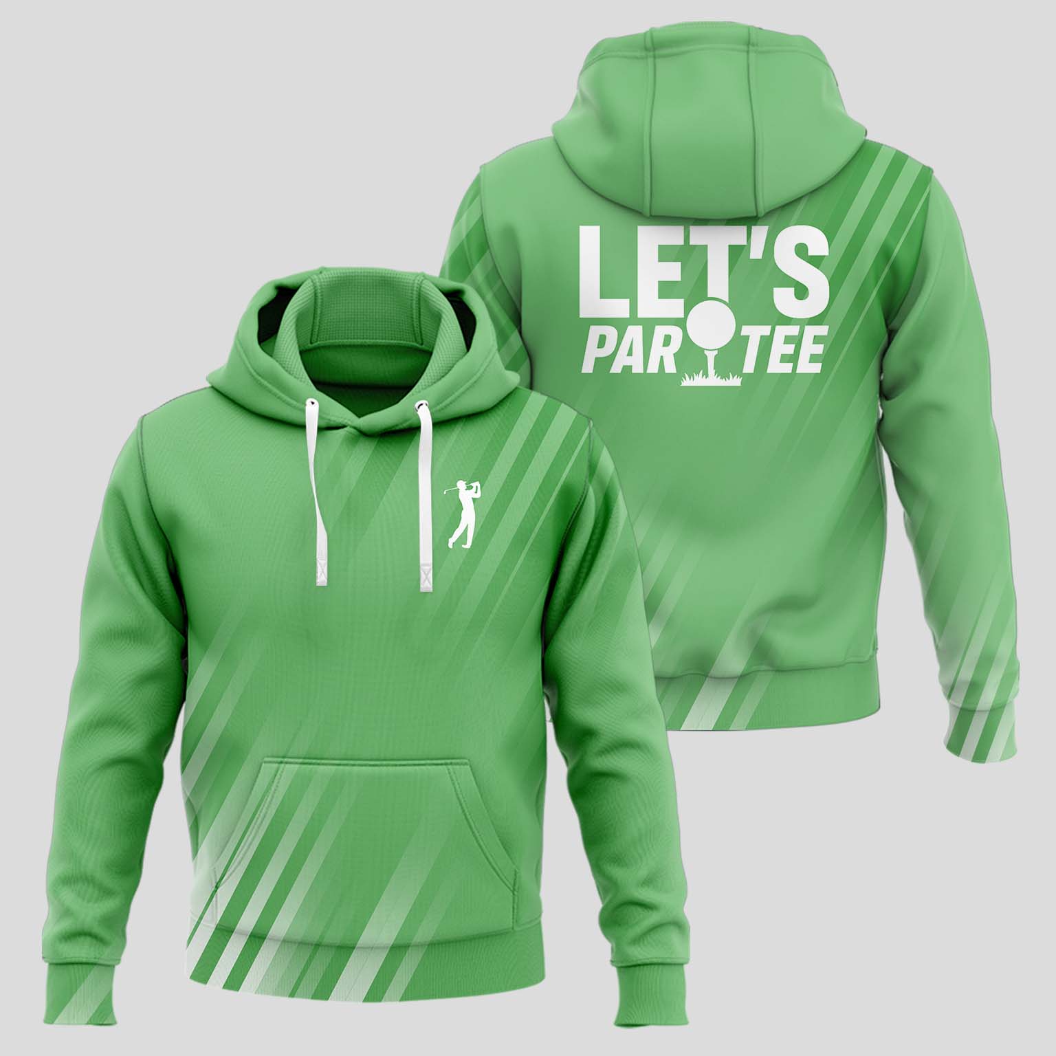 Let's Par Tee Polo Hoodie