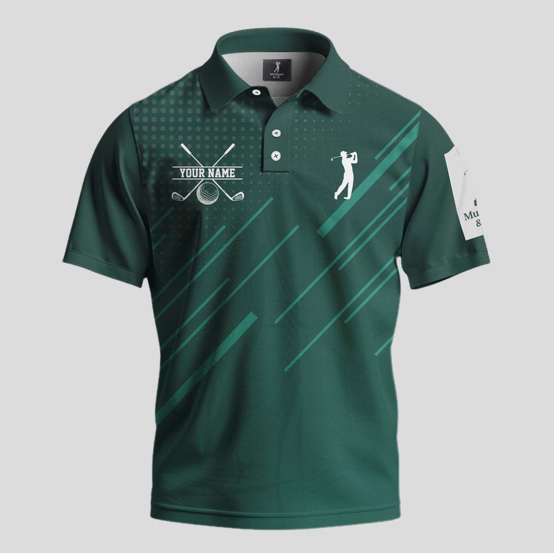 Best Dad By Par Polo Shirt