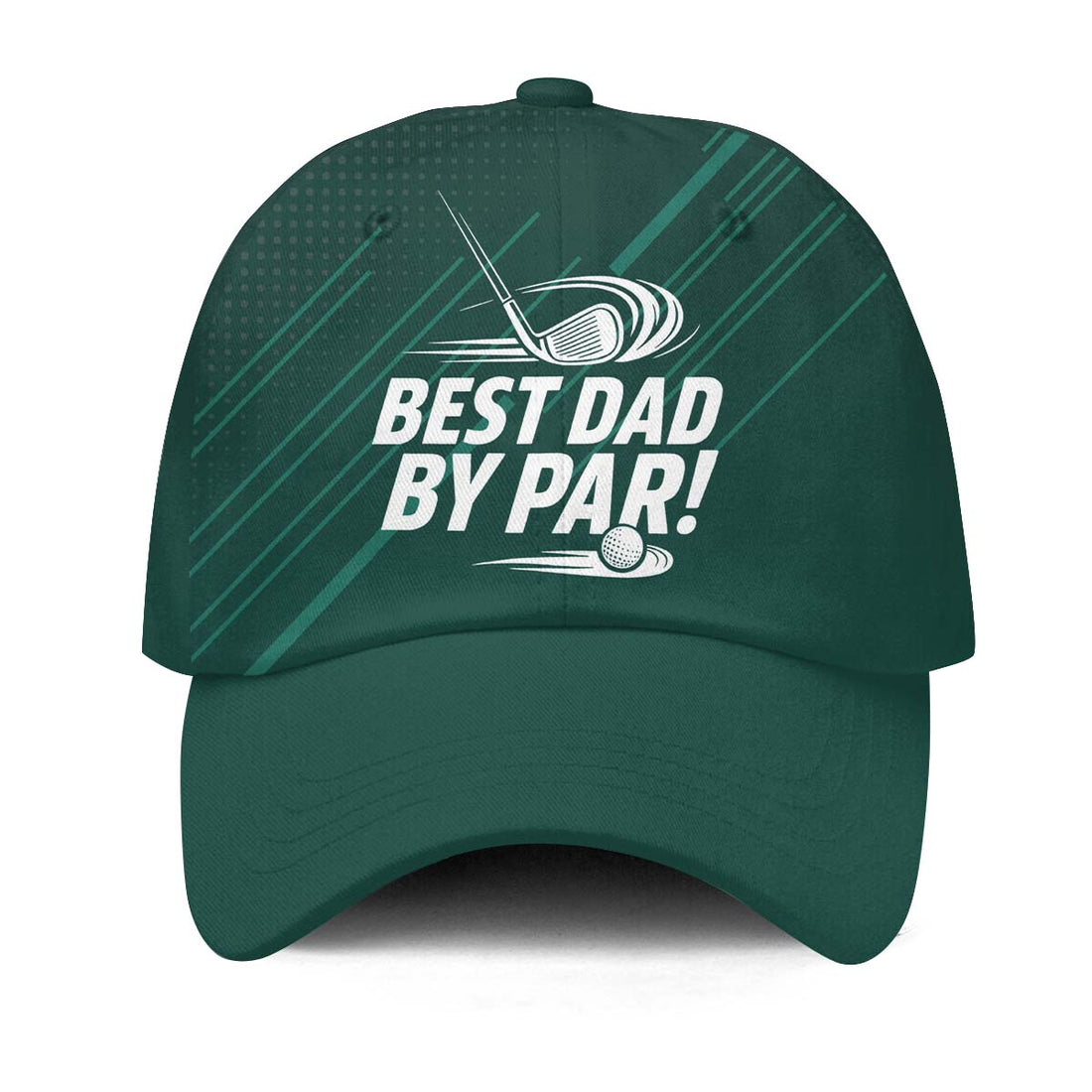Best Dad By Par Baseball Cap