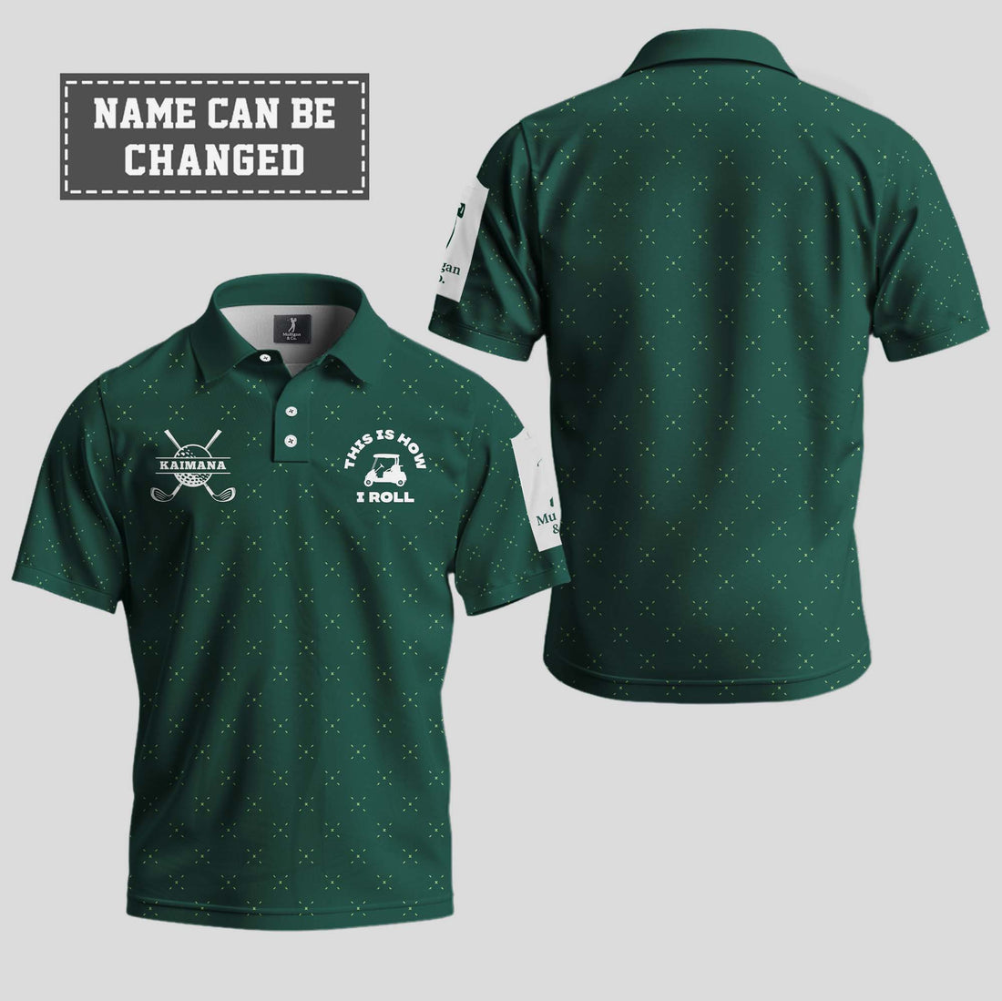 This is How I Roll Golf Polo Shirt