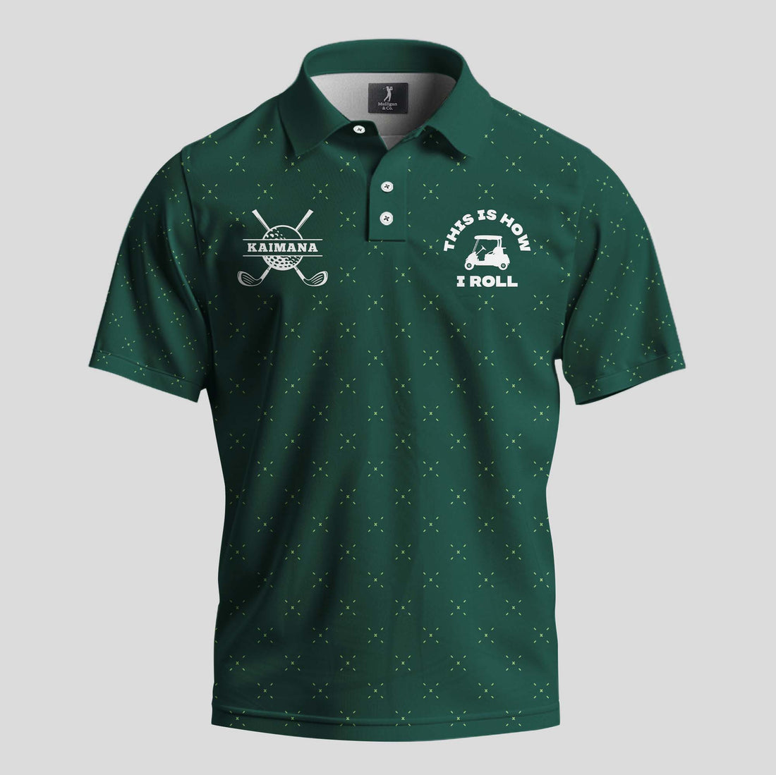 This is How I Roll Golf Polo Shirt 2