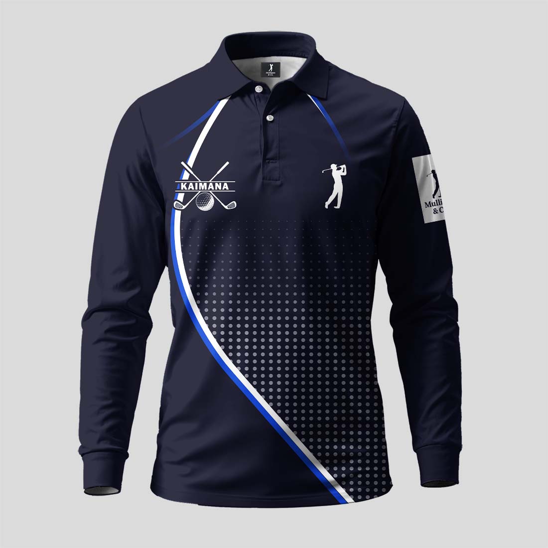 If It Involves Golf, Count Me In Long Sleeve Polo