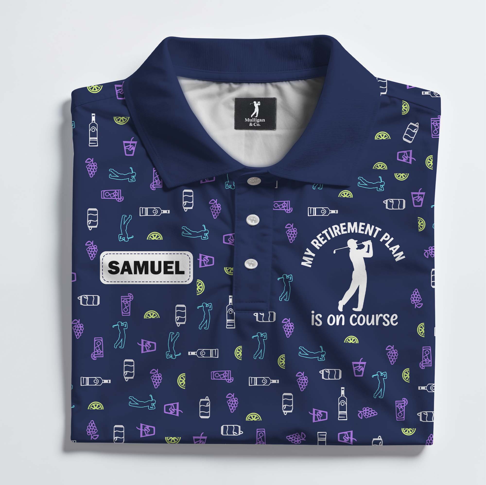 My Retirement Plan Is On Course Polo Shirt