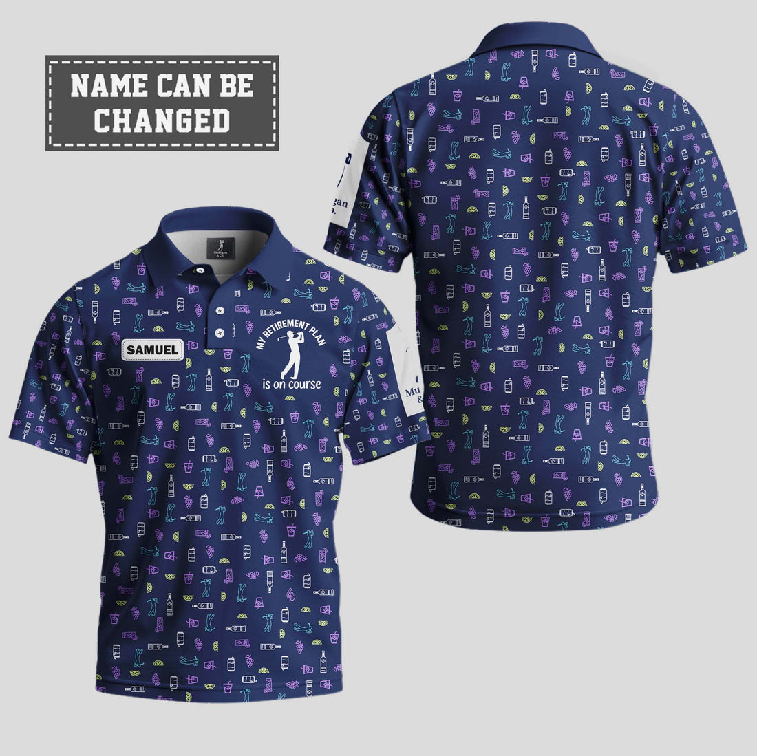 My Retirement Plan Is On Course Polo Shirt