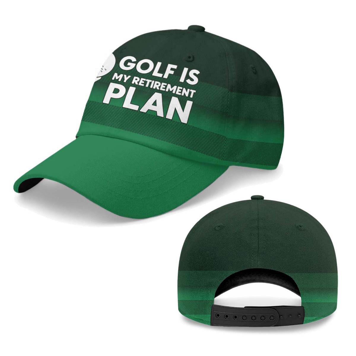 Golf Is My Retirement Plan Baseball Cap