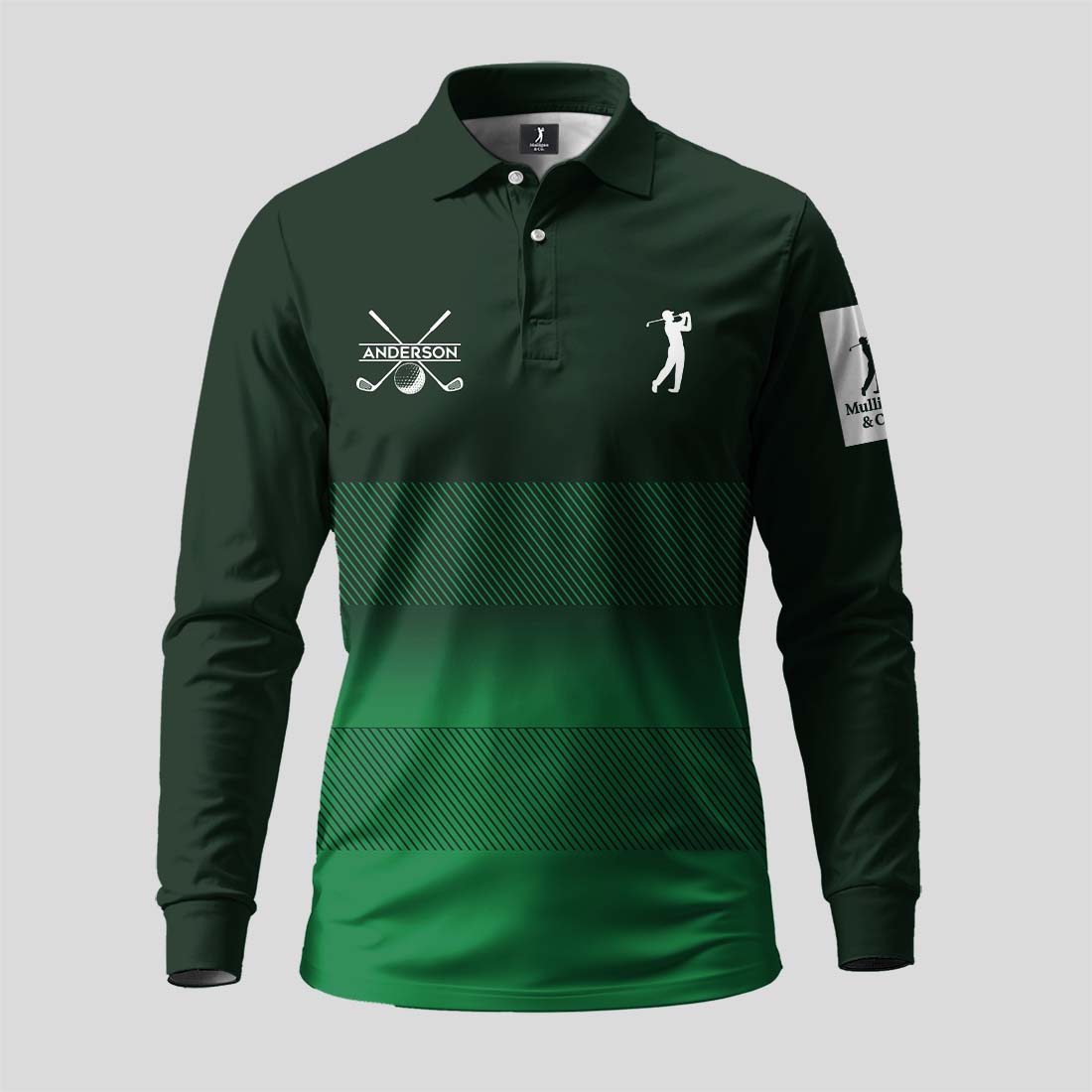 Golf Is My Retirement Plan Long Sleeve Polo
