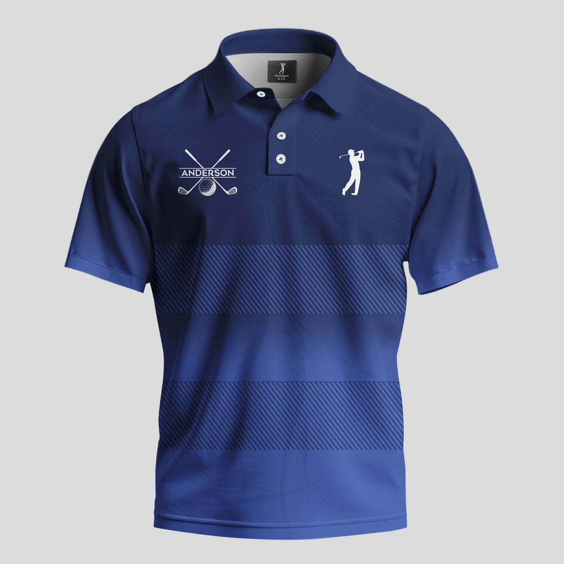 Golf Is My Retirement Plan Polo Shirt 2