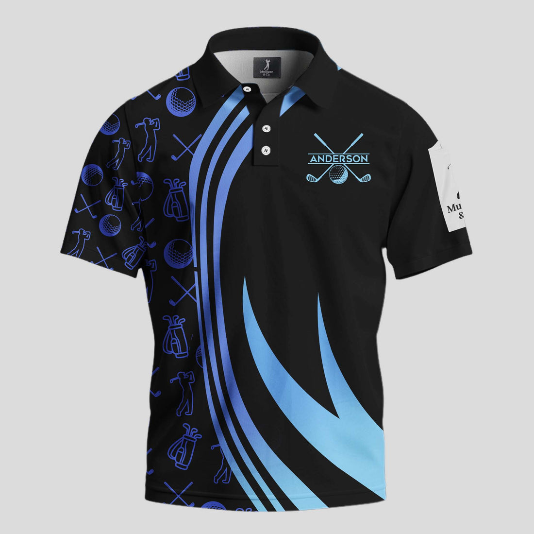 If I Can’t Take My Golf Clubs, I’m Not Going Golf Polo Shirt