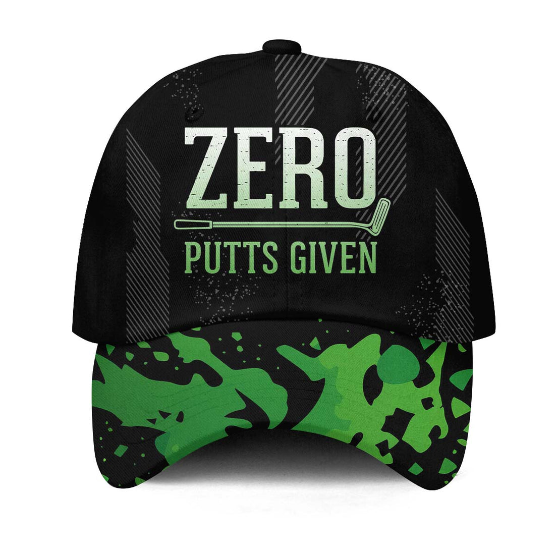 Zero Putts Given Baseball Cap