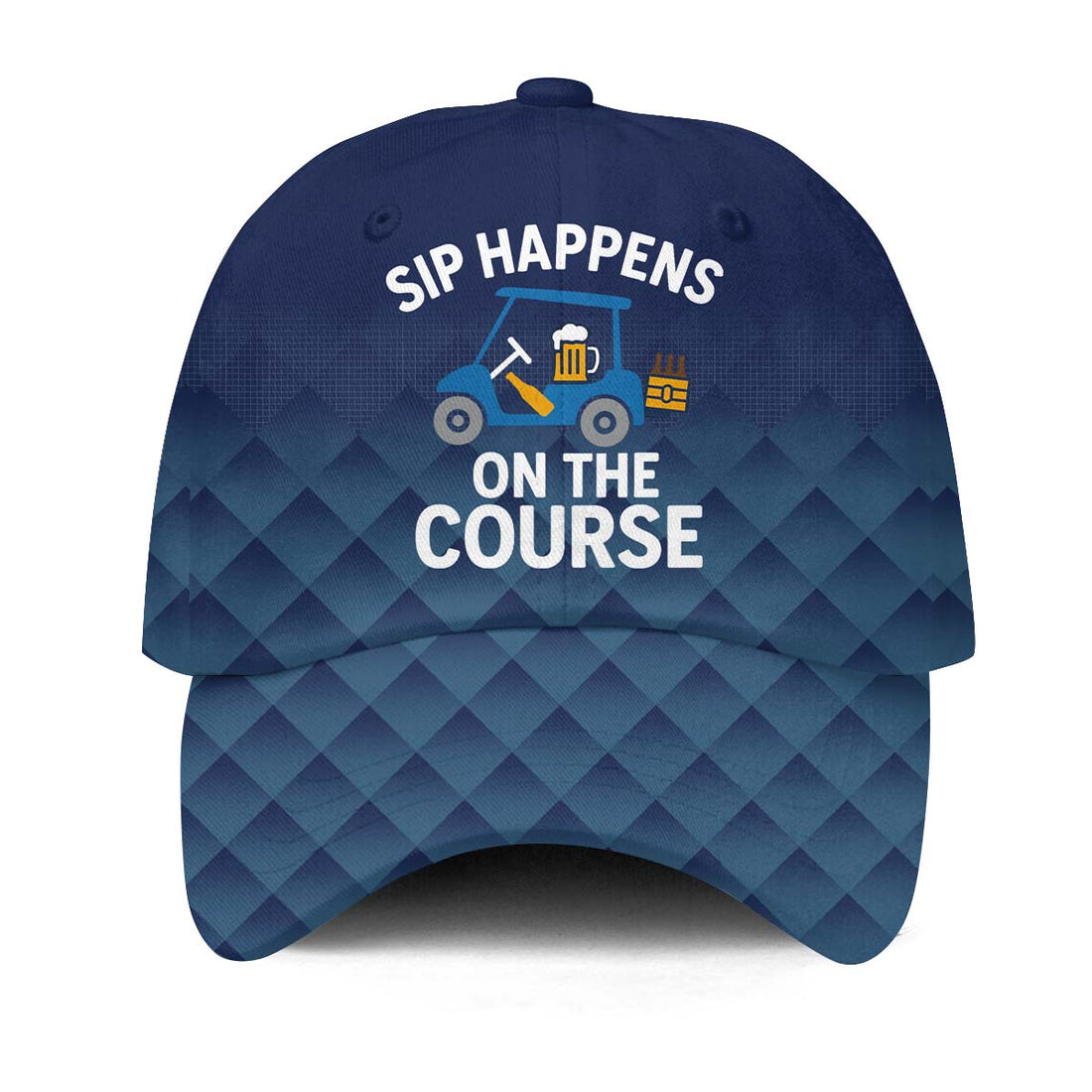 Sip Happens on the Course Baseball Cap