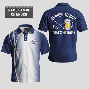 Bunker to Bar That’s My Game Polo Shirt 2