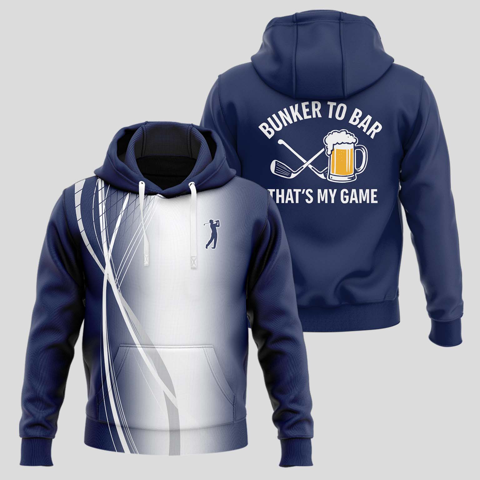 Bunker to Bar That’s My Game Hoodie