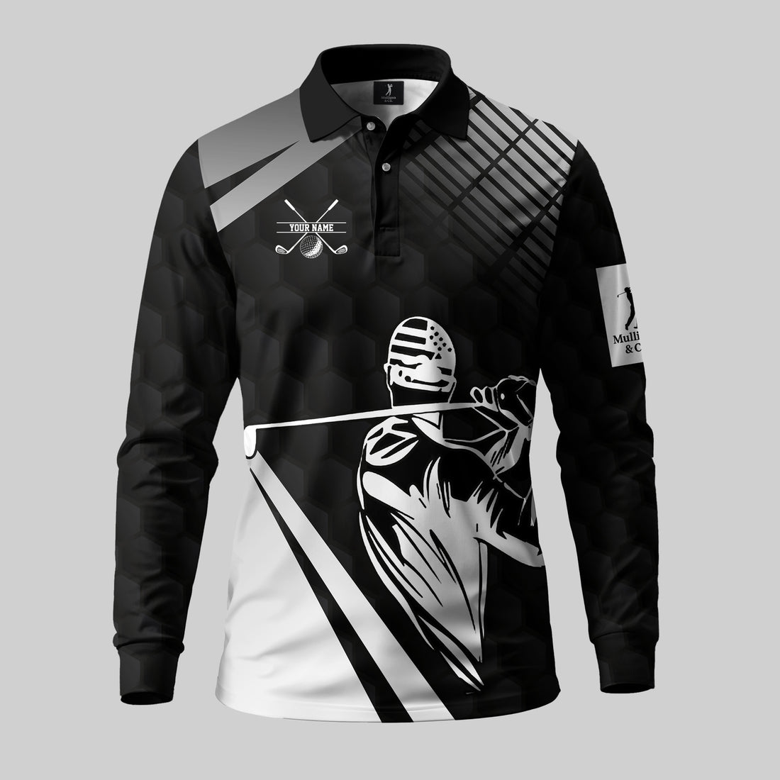 May The Course Be With You Golf Long Sleeve Polo