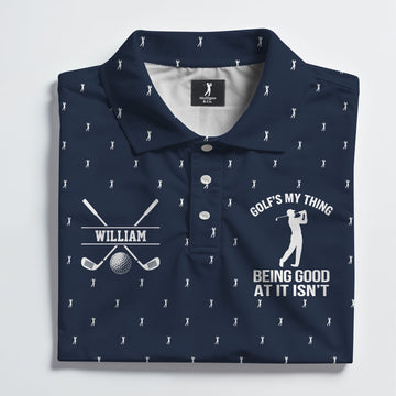 Golf’s my thing Polo Shirt