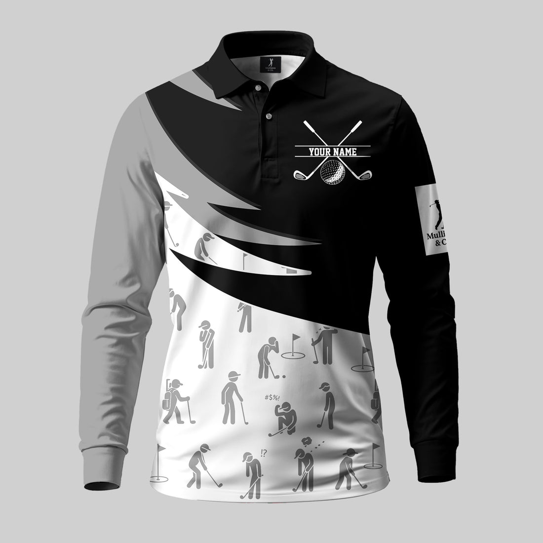 I Takes A Lot Of Balls Long Sleeve Polo
