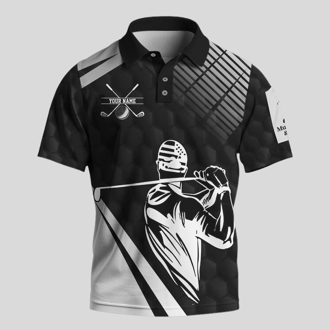 May The Course Be With You Golf Polo Shirt