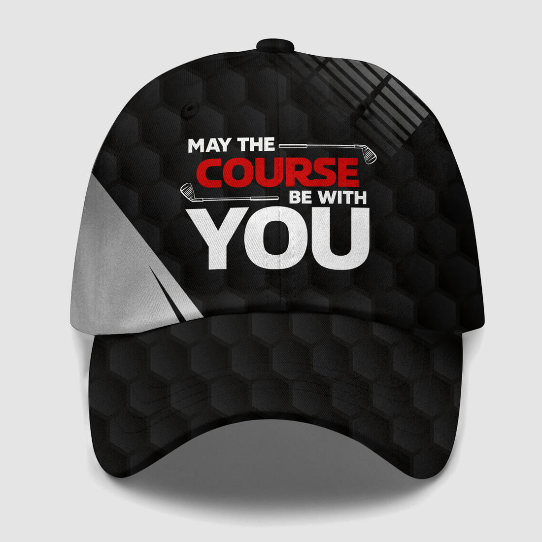May The Course Be With You Golf  Baseball Cap