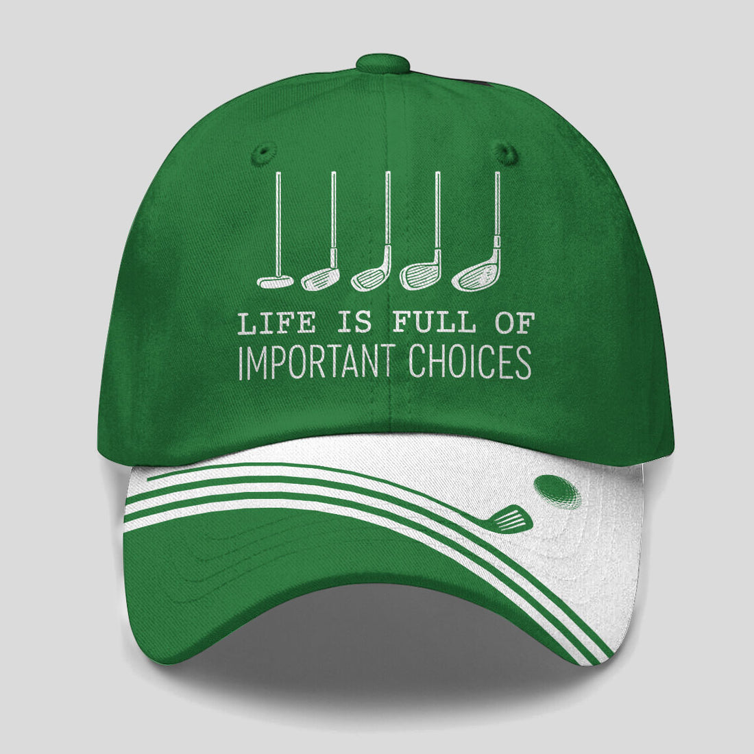 Life is Full of Important Choices Baseball Cap