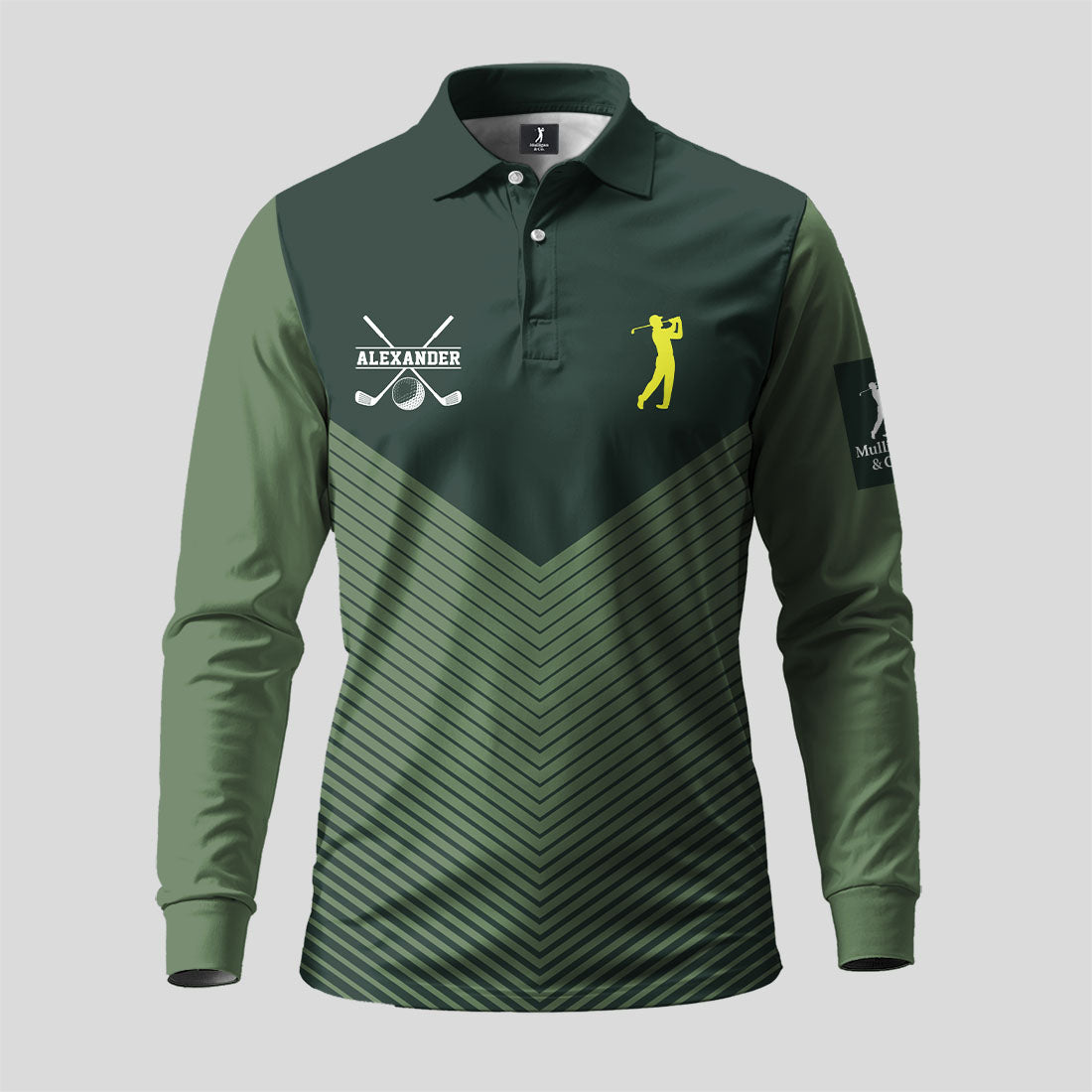That's What I Do I Golf I Win I Repeat Long Sleeve Polo