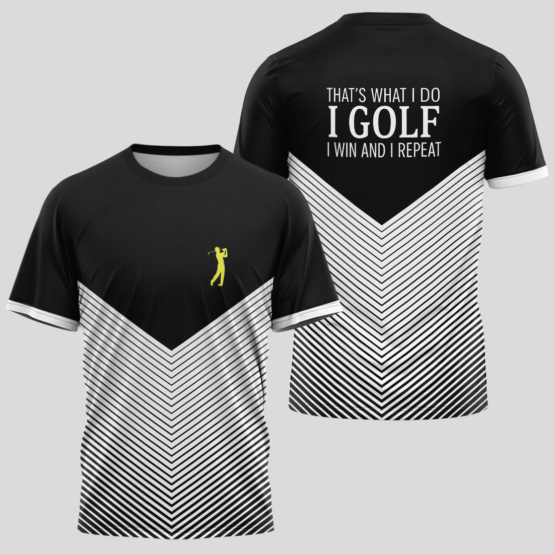 That's What I Do I Golf I Win I Repeat T-Shirt