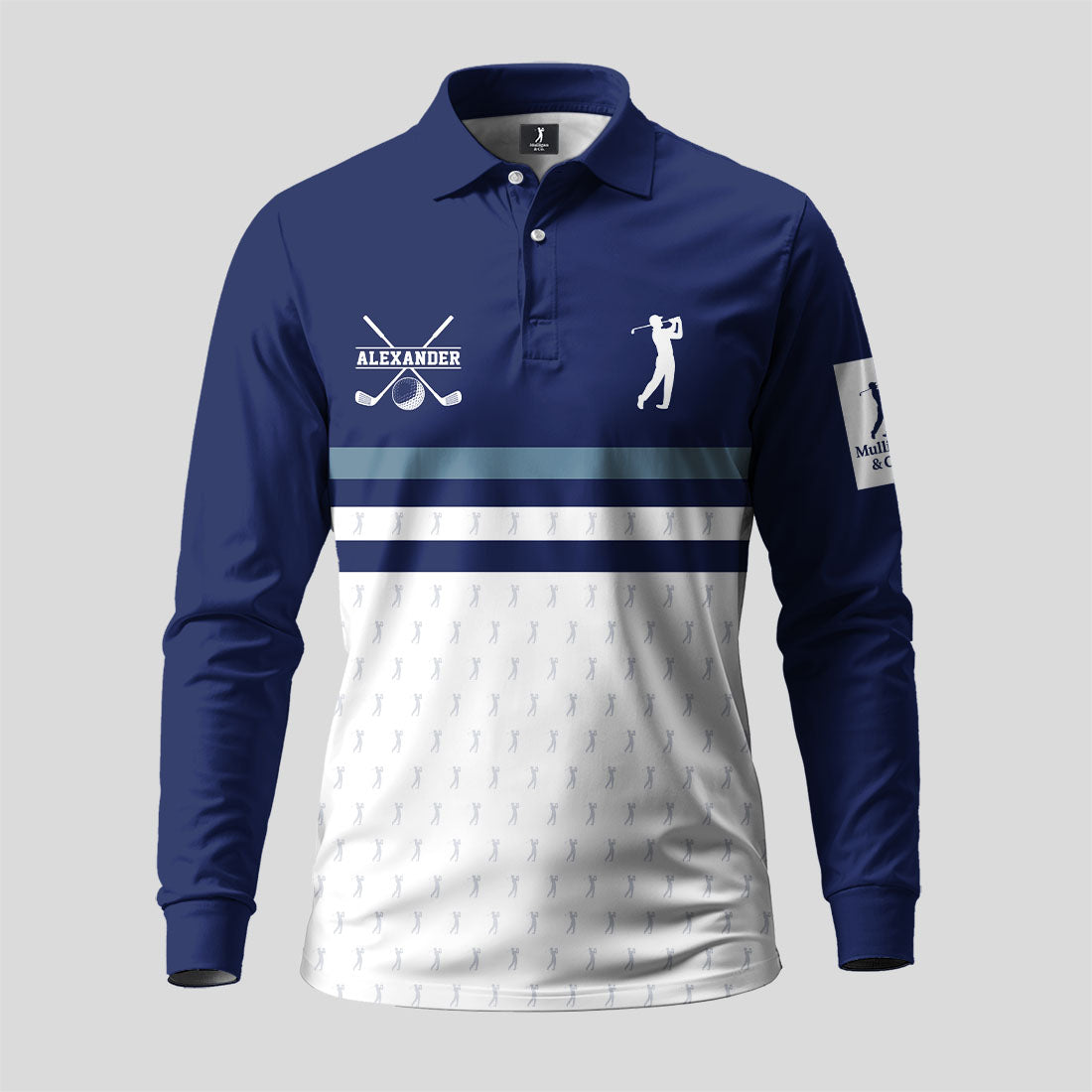Get In The Hole Long Sleeve Polo