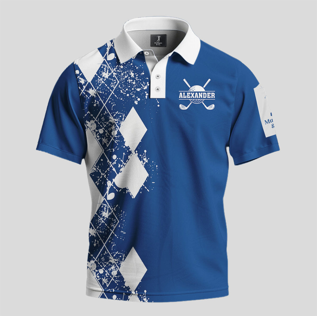 Swing Swear Look for Ball Repeat Polo Shirt