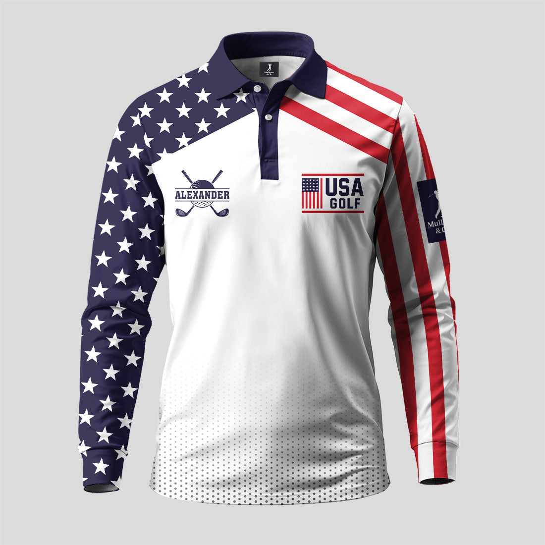 Grab Your Balls, We're Going To Play Golf Long Sleeve Polo