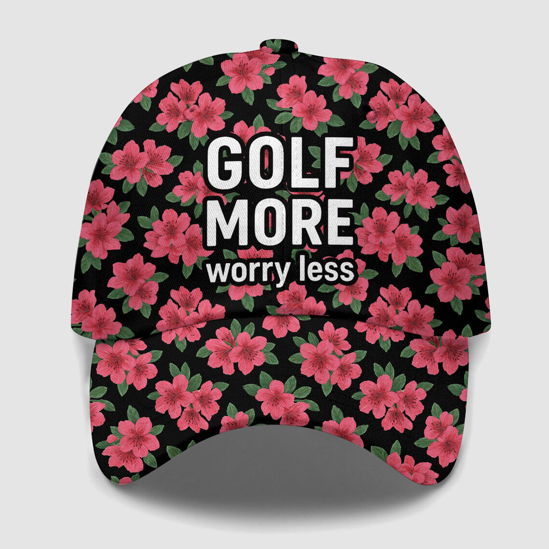Golf More Worry Less Baseball Cap