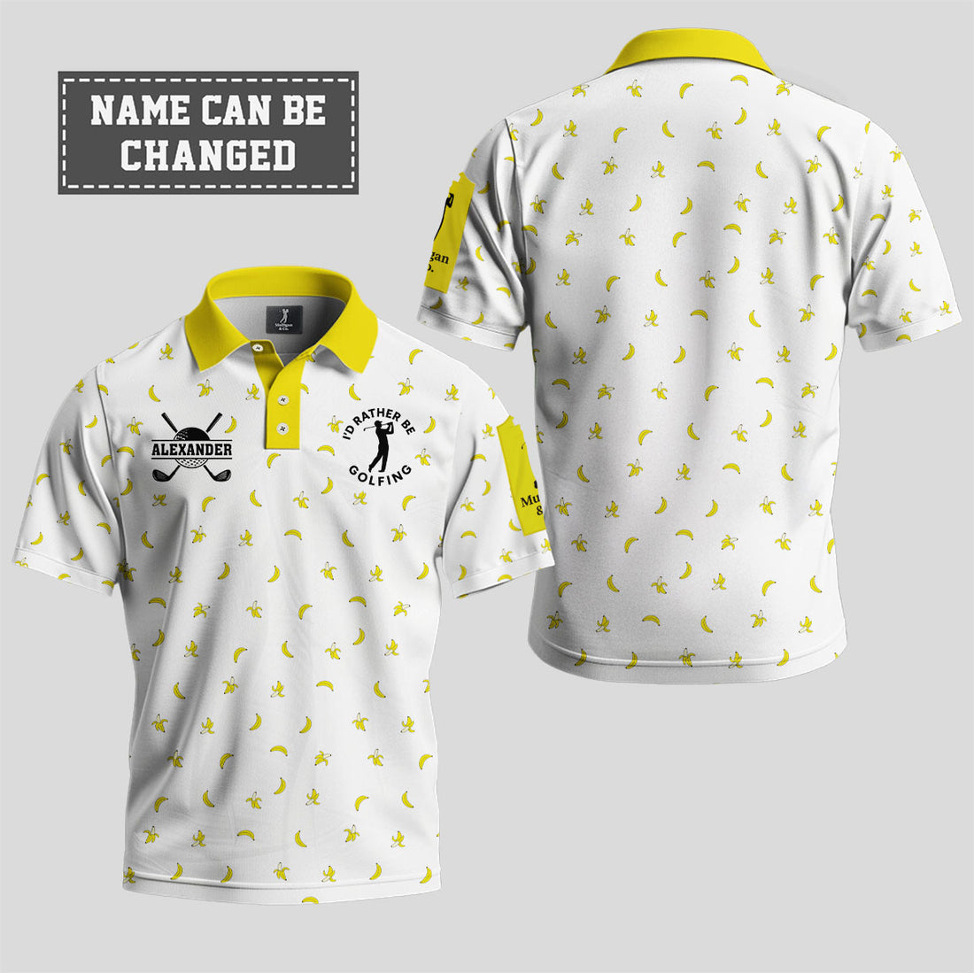 I’d Rather Be Golfing Polo Shirt