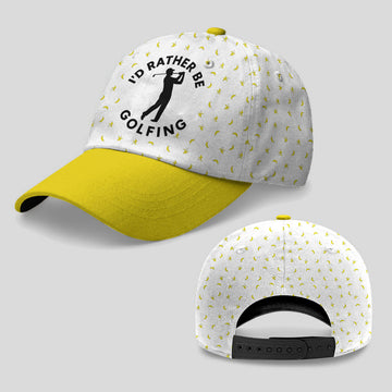 I’d Rather Be Golfing Baseball Cap