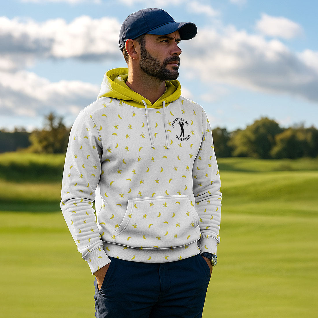 I’d Rather Be Golfing Hoodie