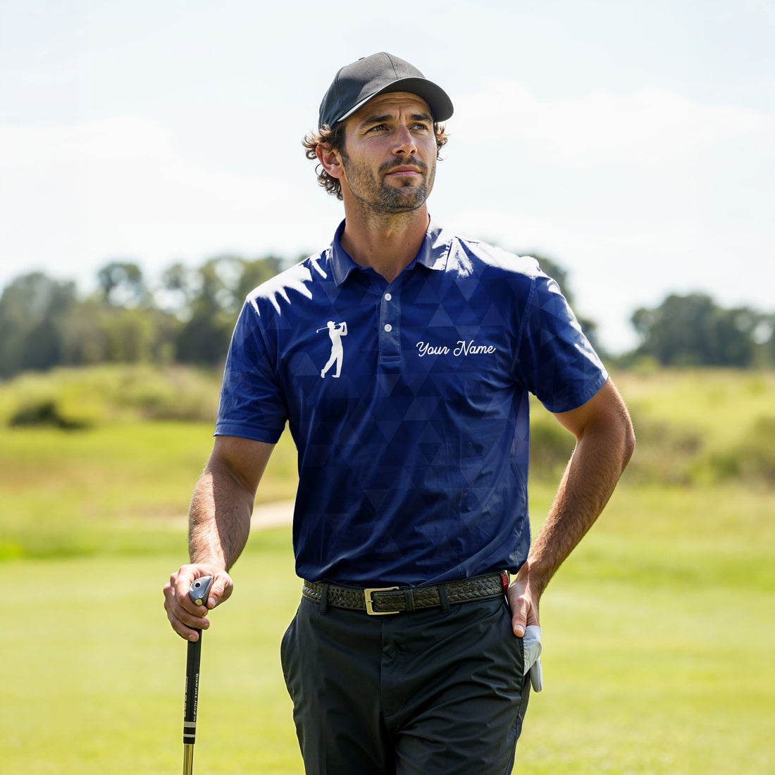 I'll Be In My Office Golf Polo Shirt 2