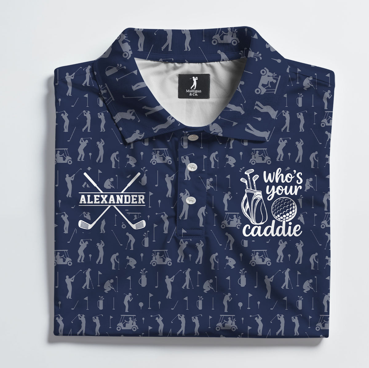 Who Your Caddie Polo Shirt