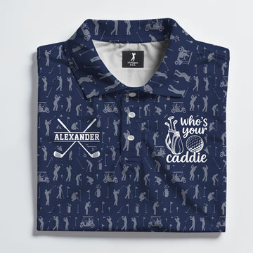 Who Your Caddie Polo Shirt