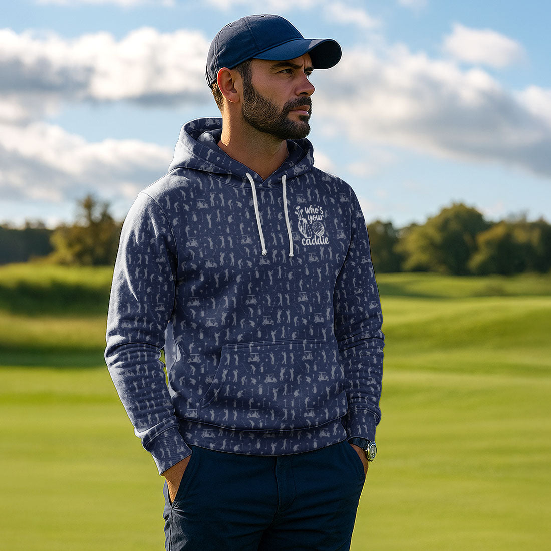Who Your Caddie Hoodie