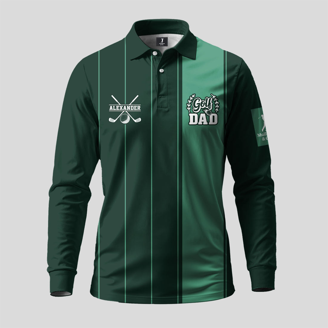 Golf Dad Long Sleeve Polo