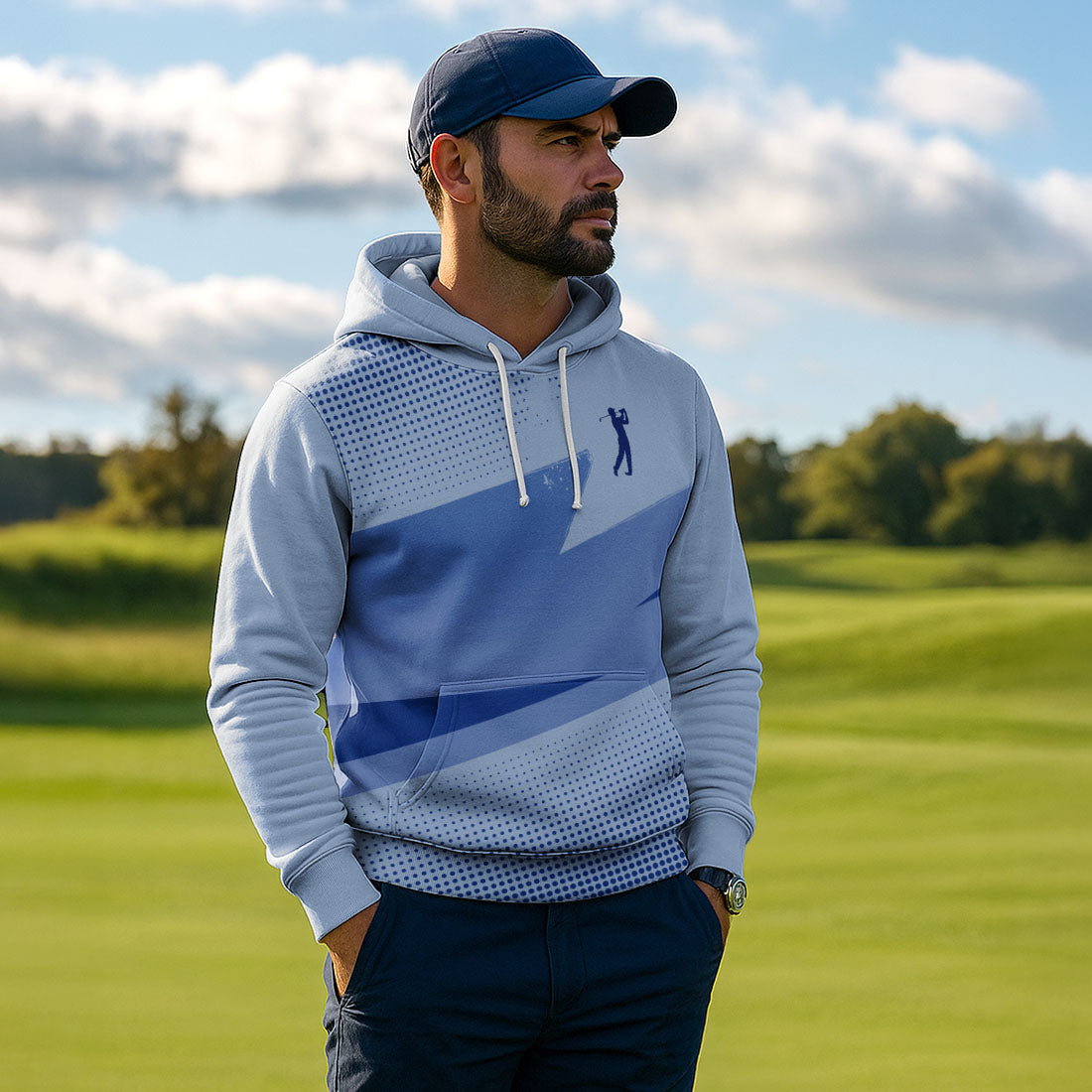 Work Hard Play Golf Hoodie