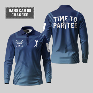 Time To Par Tee Long Sleeve Polo